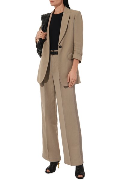 Кожаные мюли knotted intreccio BOTTEGA VENETA, арт. 754143/V2P50, фото 2