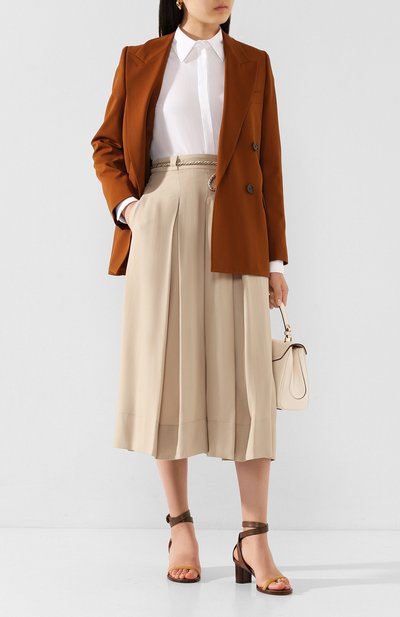 Хлопковая рубашка VICTORIA, VICTORIA BECKHAM, арт. 2220WSH001026B, фото 2