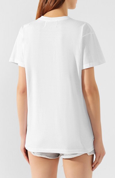 Хлопковая футболка FORTE DEI MARMI COUTURE, арт. FFW19-2203, фото 4