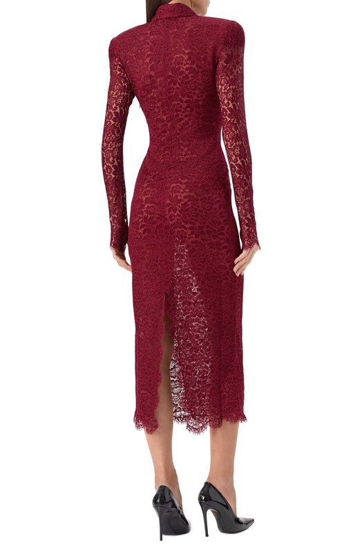 Платье ROWEN ROSE DRS_RR112/LACE Бордовый  DRS_RR112/LACE Фото 3
