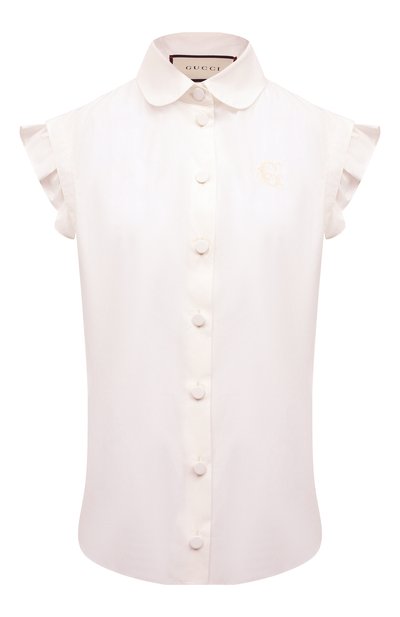 Женская хлопковая рубашка GUCCI, арт. 642413 ZAF0F