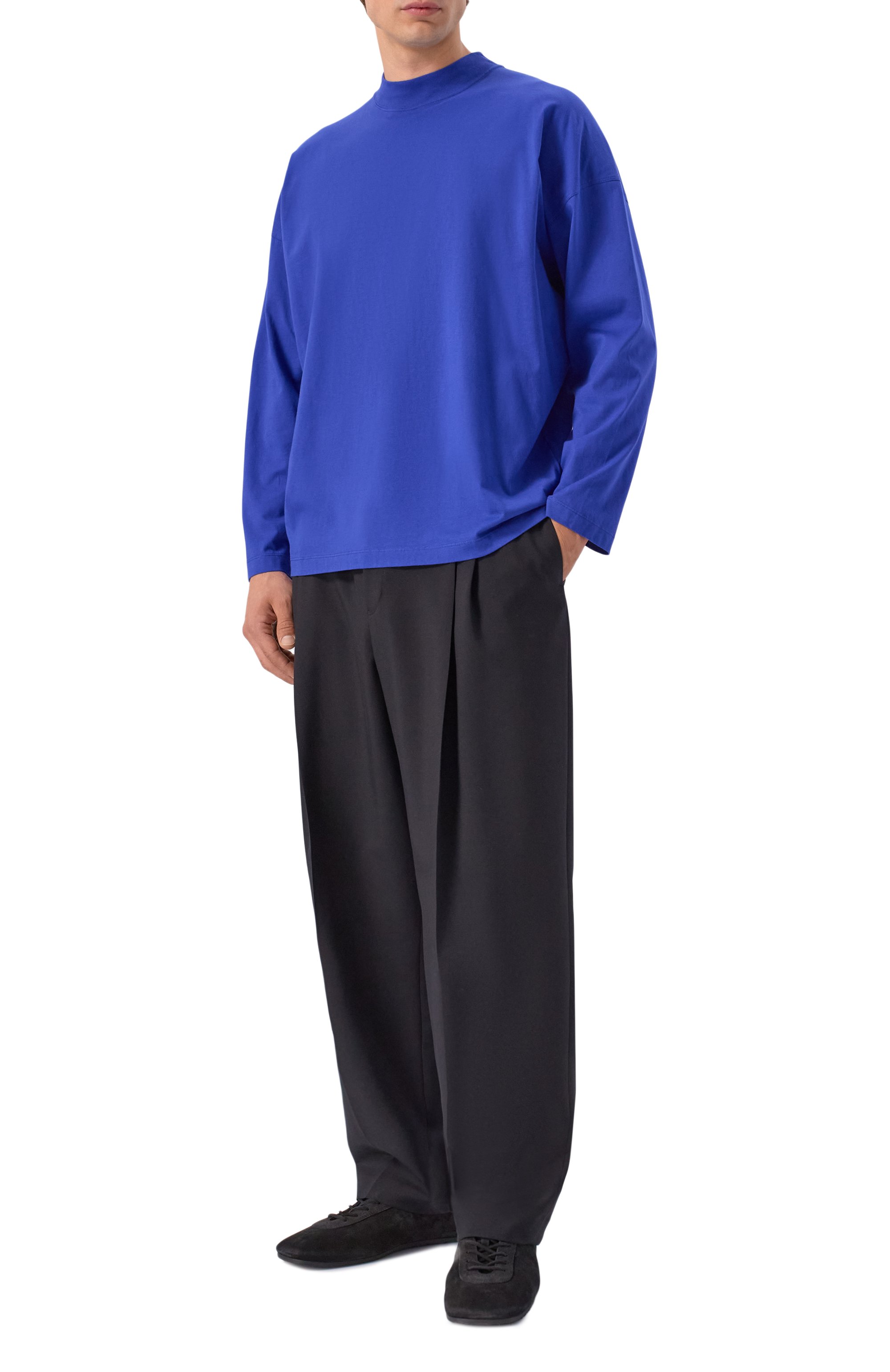 Хлопковый лонгслив JIL SANDER, арт. J22GC0257/J45084, фото 2