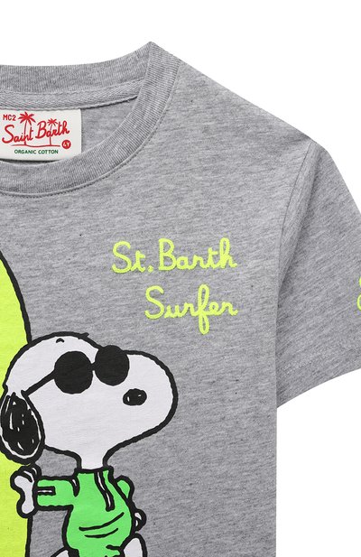 Хлопковая футболка MC2 SAINT BARTH, арт. STBK/TSHIRT B0Y/00893D, фото 3