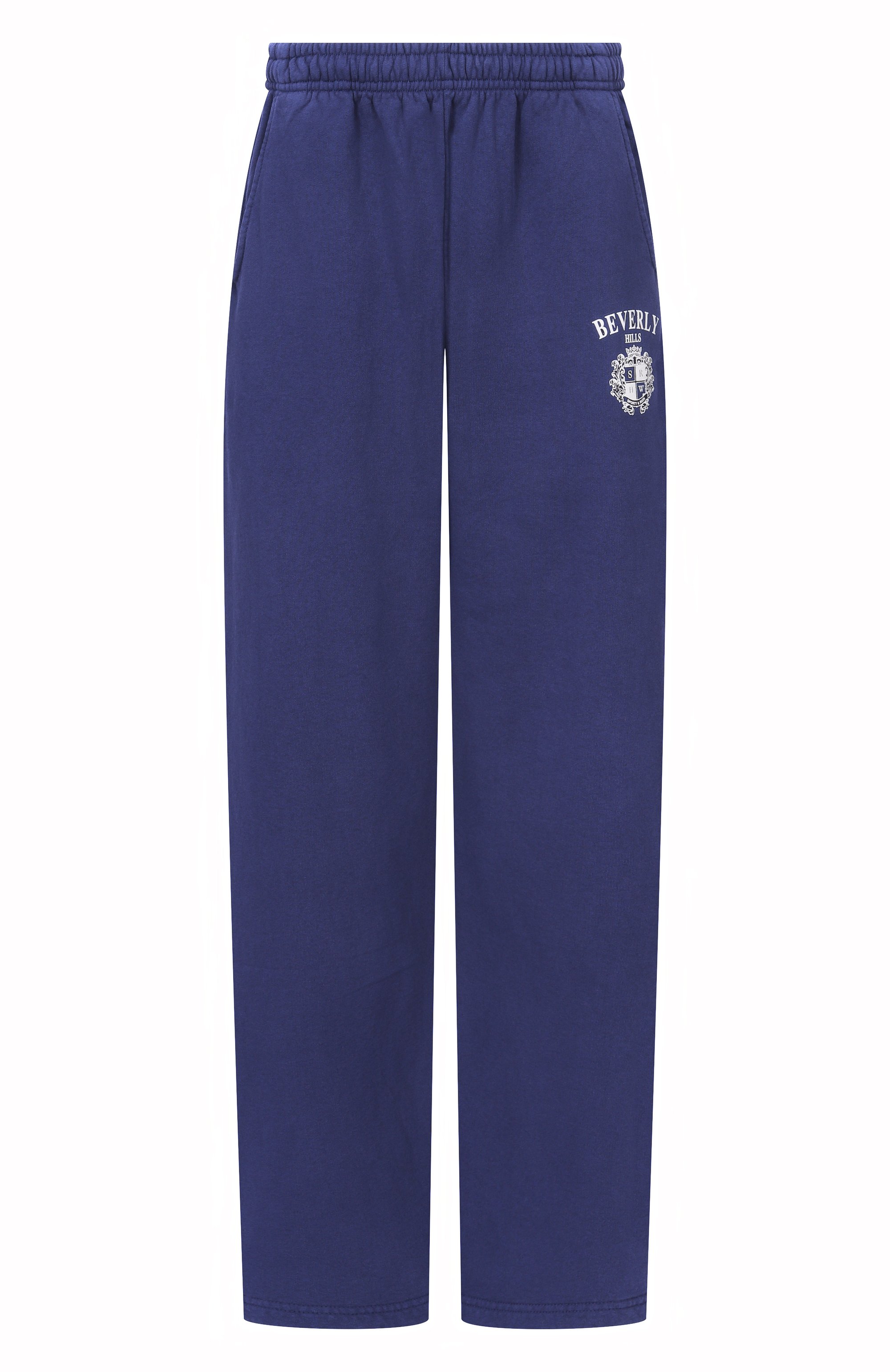 Хлопковые брюки SPORTY AND RICH, арт. PA05564256BL106, фото 1