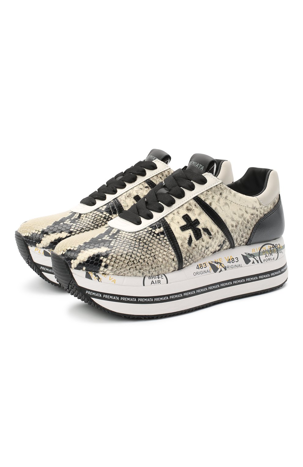 Кожаные кроссовки beth PREMIATA, арт. BETH/VAR4116, фото 1