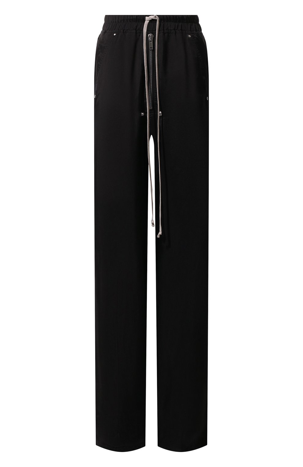 Брюки RICK OWENS черного цвета по цене 75250 руб., арт. RP01D2361, фото 1 Брюки RICK OWENS, арт. RP01D2361, фото 1