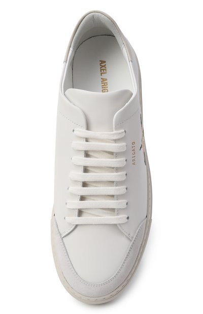 Кожаные кеды clean 90 AXEL ARIGATO молочного цвета по цене 31700 руб., арт. F1739001, фото 5 Кожаные кеды clean 90 AXEL ARIGATO, арт. F1739001, фото 5