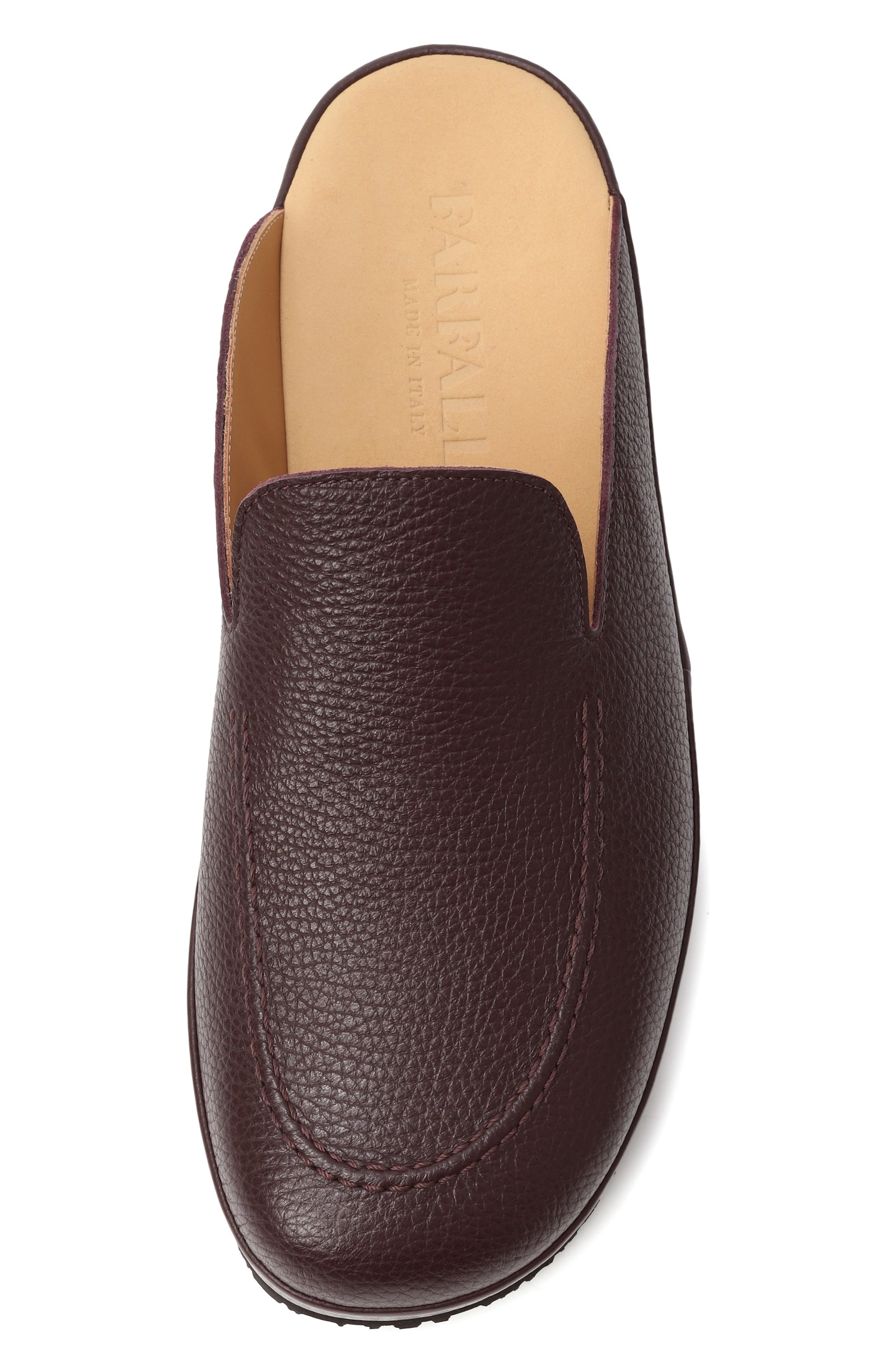 Кожаные домашние туфли FARFALLA темно-коричневого цвета по цене 48400 руб., арт. F5AD/DEER, фото 6 Кожаные домашние туфли FARFALLA, арт. F5AD/DEER, фото 6