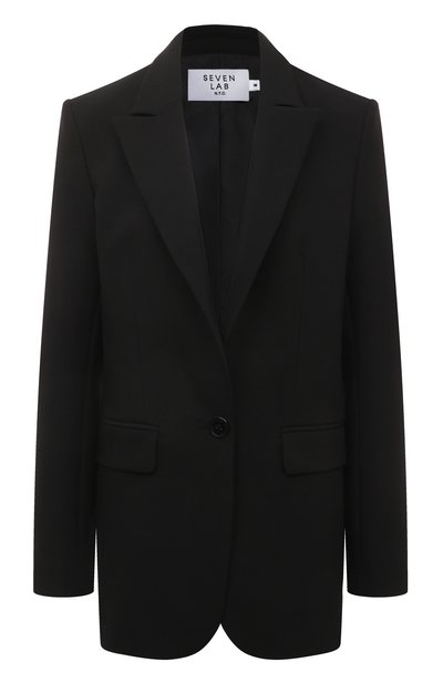 Жакет из вискозы SEVEN LAB, арт. J black dt, фото 1