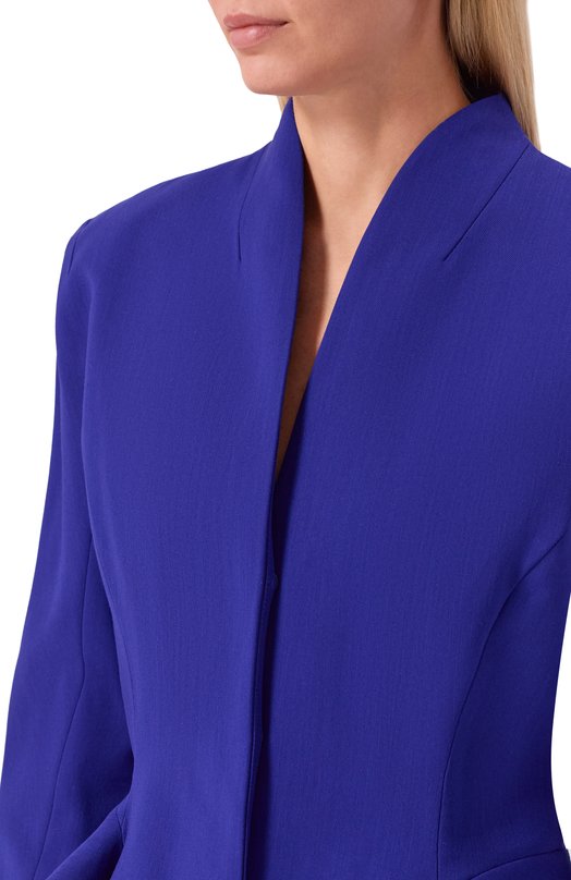 Жакет из вискозы и шерсти Mugler 25F1VE0466196 Синий  25F1VE0466196 Фото 5