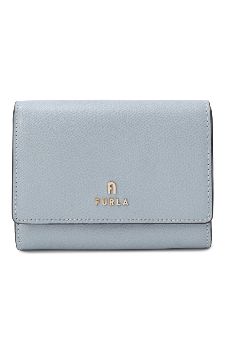 Женские кожаное портмоне FURLA голубого цвета, арт. WP00325/ARE000 | Фото 1 (Материал: Натуральная кожа; Нос: Не проставлено)