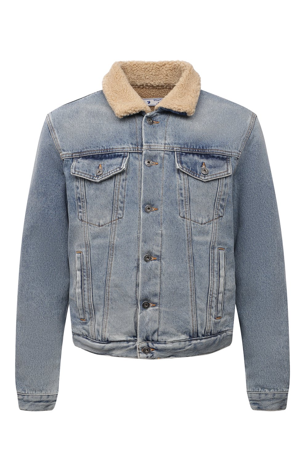 Джинсовая куртка OFF-WHITE, арт. 0MYE074F21DEN002, фото 1