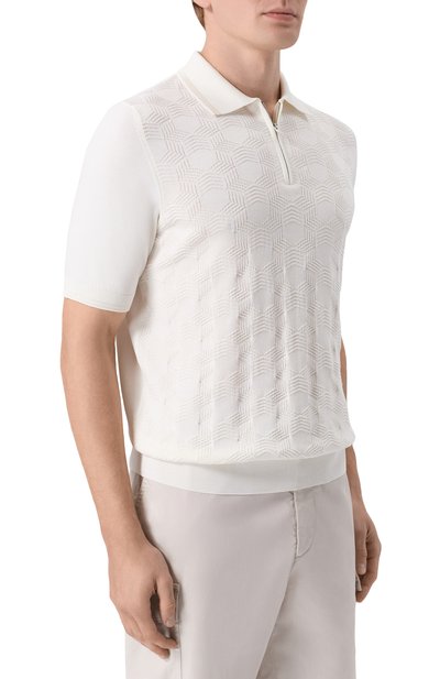 Поло из шелка и хлопка MVST, арт. M26.CSM.K426, фото 3