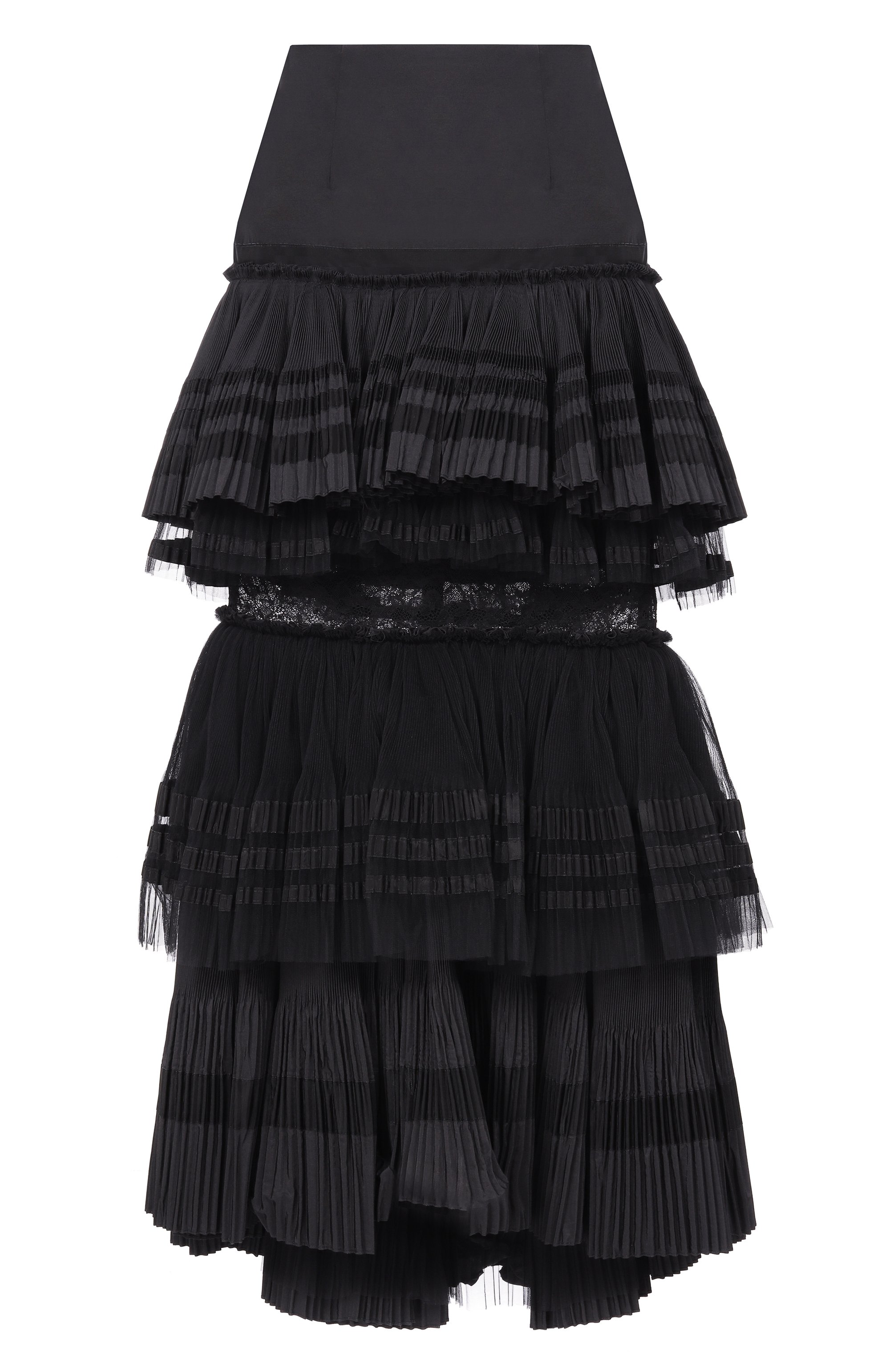 Юбка BLUMARINE черного цвета по цене 423000 руб., арт. 4G119A, фото 1 Юбка BLUMARINE, арт. 4G119A, фото 1