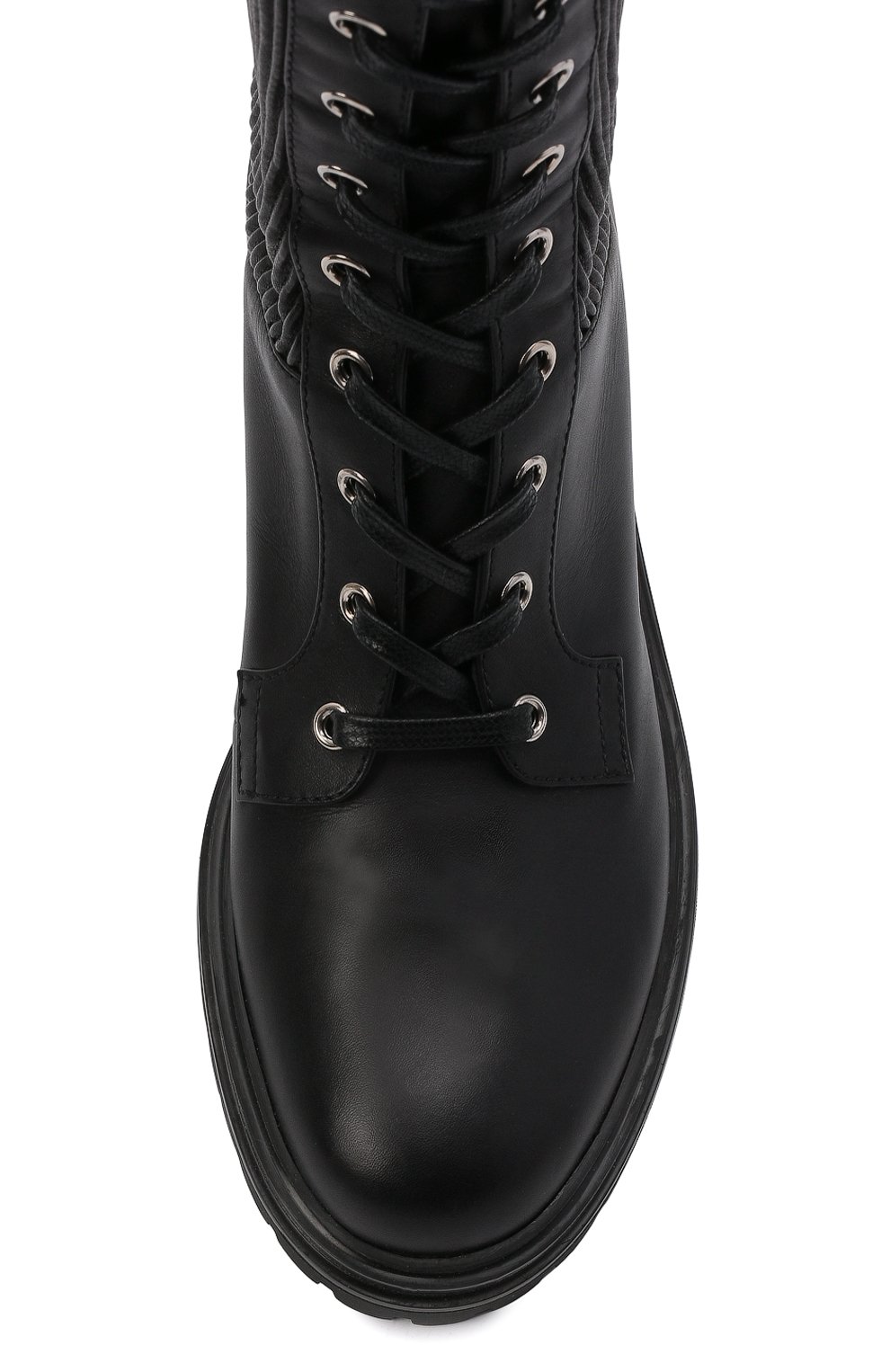 Кожаные сапоги martis GIANVITO ROSSI черного цвета по цене 154000 руб., арт. G80518.20CU0.CE0NENE, фото 6 Кожаные сапоги martis GIANVITO ROSSI, арт. G80518.20CU0.CE0NENE, фото 6