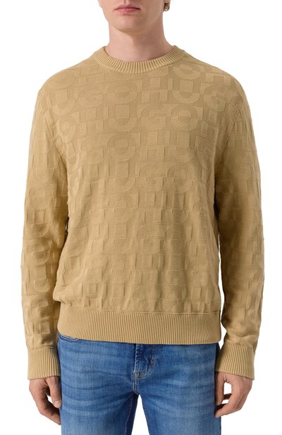 Хлопковый джемпер HUGO, арт. 50543785, фото 3