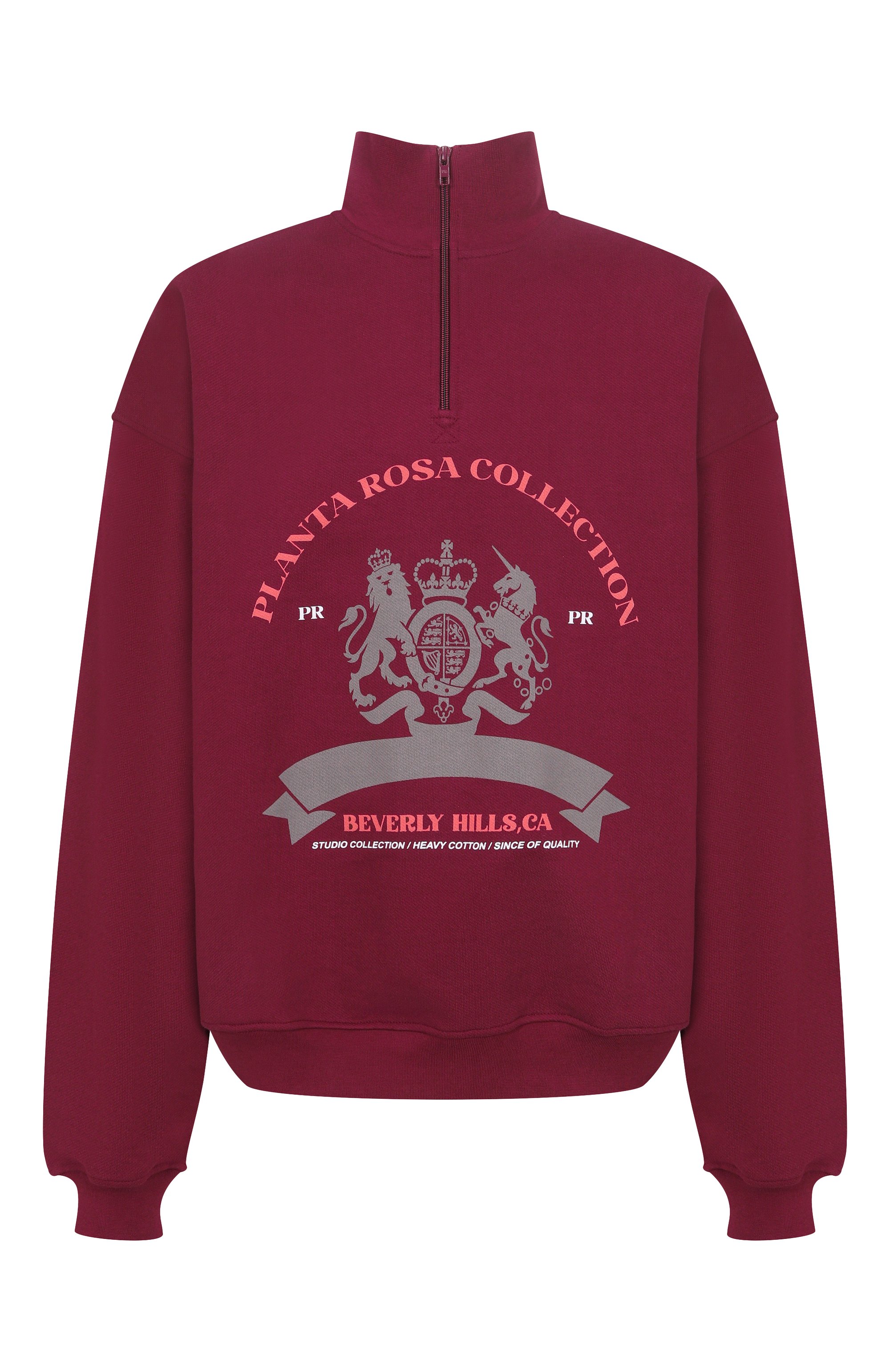 Хлопковый анорак PLANTA ROSA бордового цвета по цене 26200 руб., арт. PR/A1/VINTAGE/470, фото 1 Хлопковый анорак PLANTA ROSA, арт. PR/A1/VINTAGE/470, фото 1