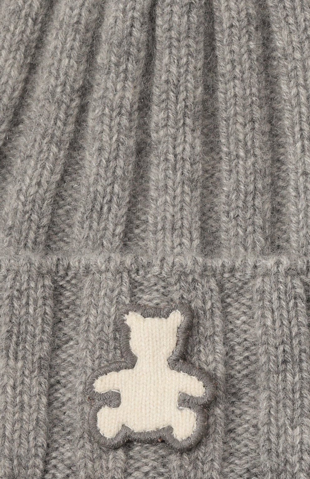 Кашемировая шапка BRUNELLO CUCINELLI серого цвета по цене 20900 руб., арт. B22M90030V, фото 3 Кашемировая шапка BRUNELLO CUCINELLI, арт. B22M90030V, фото 3