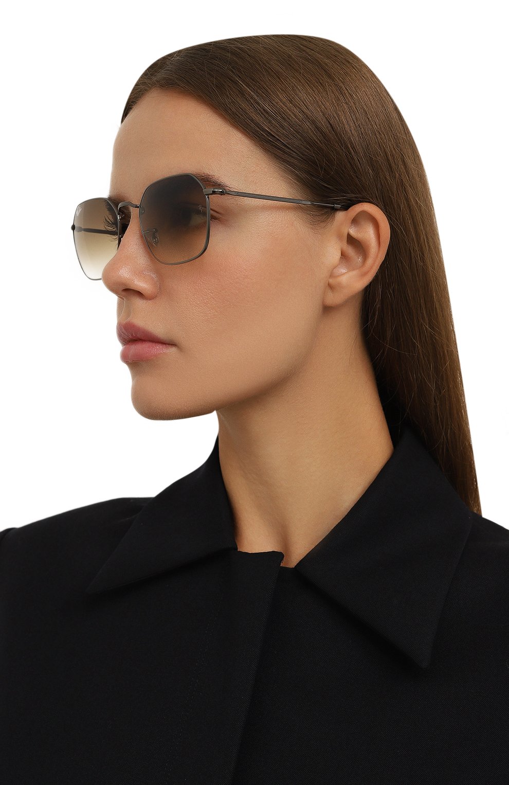 Солнцезащитные очки RAY-BAN коричневого цвета по цене 22500 руб., арт. 3694-004/51, фото 2 Солнцезащитные очки RAY-BAN, арт. 3694-004/51, фото 2