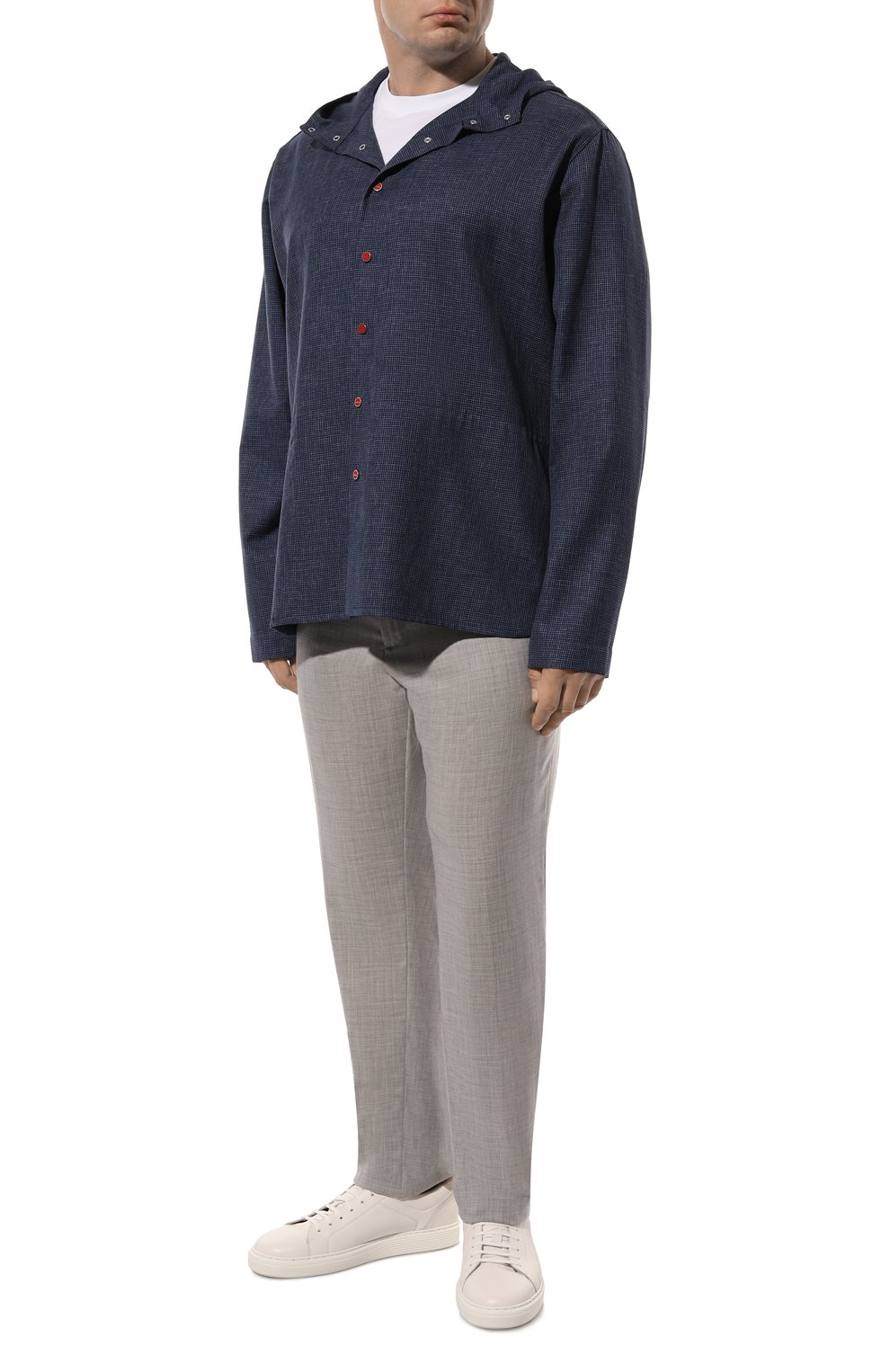 Шерстяная рубашка KITON, арт. UMCPETEK0627C, фото 2