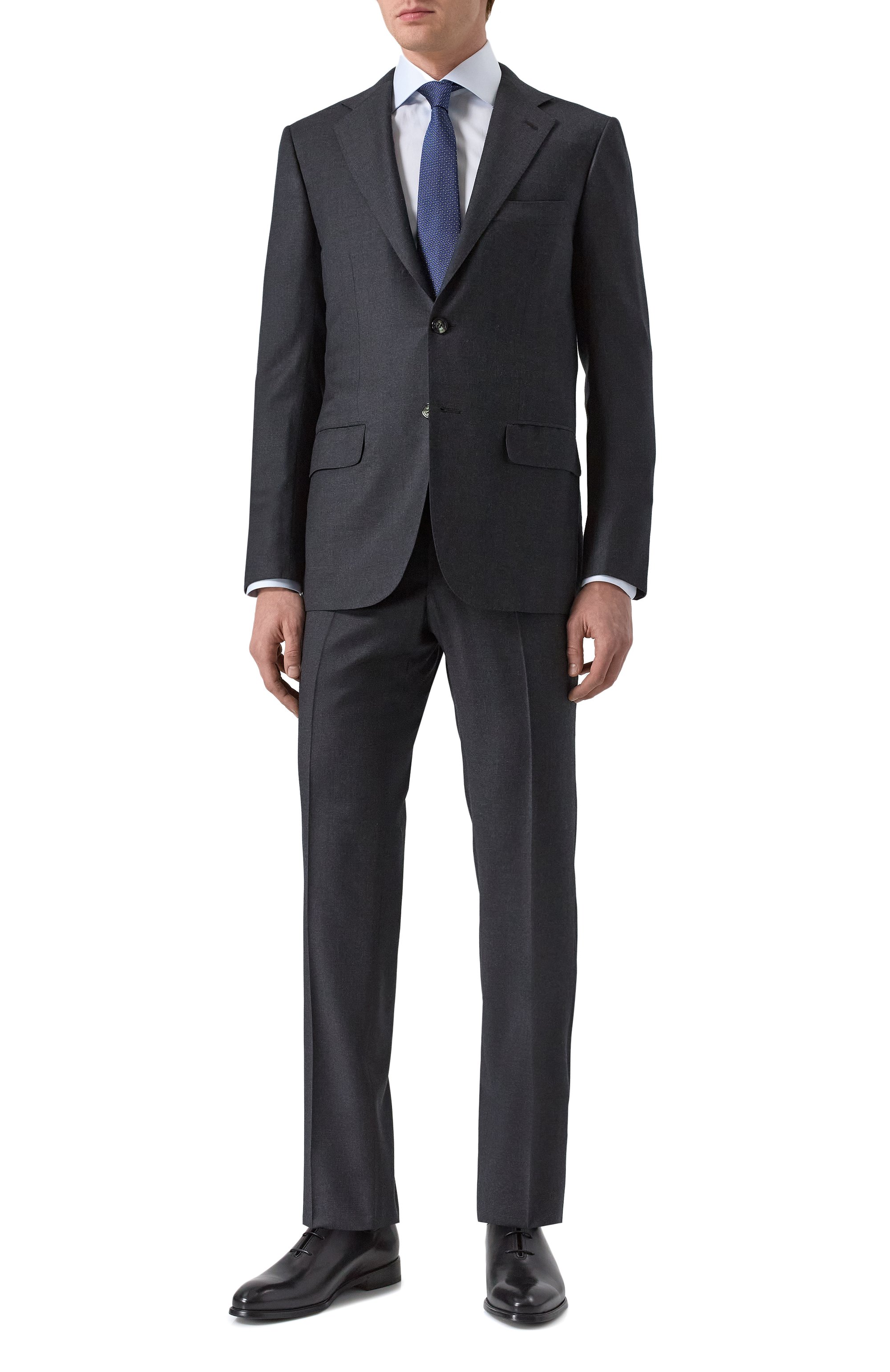 Кожаные оксфорды BARRETT черного цвета по цене 76650 руб., арт. 231U066.8, фото 2 Кожаные оксфорды BARRETT, арт. 231U066.8, фото 2