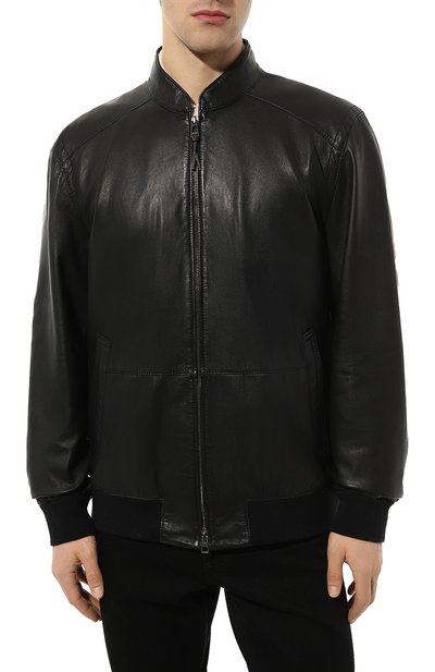 Кожаный бомбер WINDSOR, арт. B0RELL03-L/1300157/56-66, фото 3