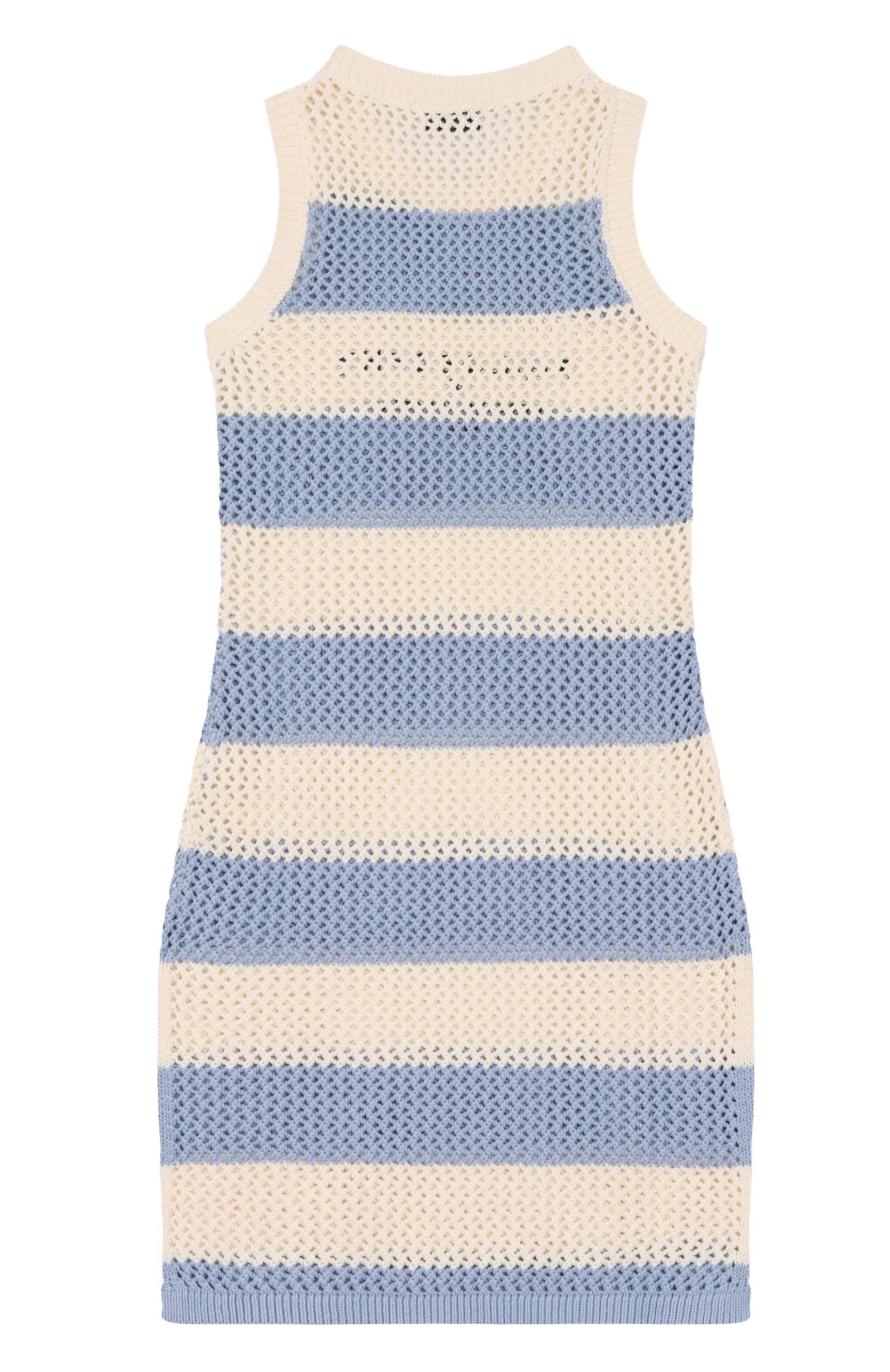 Хлопковое платье PHILOSOPHY DI LORENZO SERAFINI KIDS голубого цвета по цене 18650 руб., арт. I9E035/5706/4-10, фото 2 Хлопковое платье PHILOSOPHY DI LORENZO SERAFINI KIDS, арт. I9E035/5706/4-10, фото 2