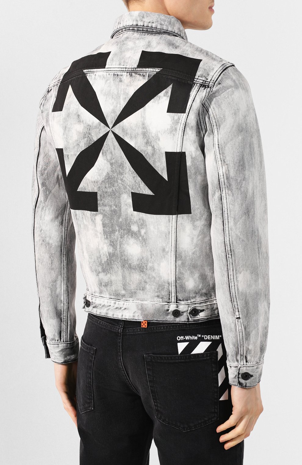 Джинсовая куртка OFF-WHITE, арт. 0MYE005S208120257510, фото 4