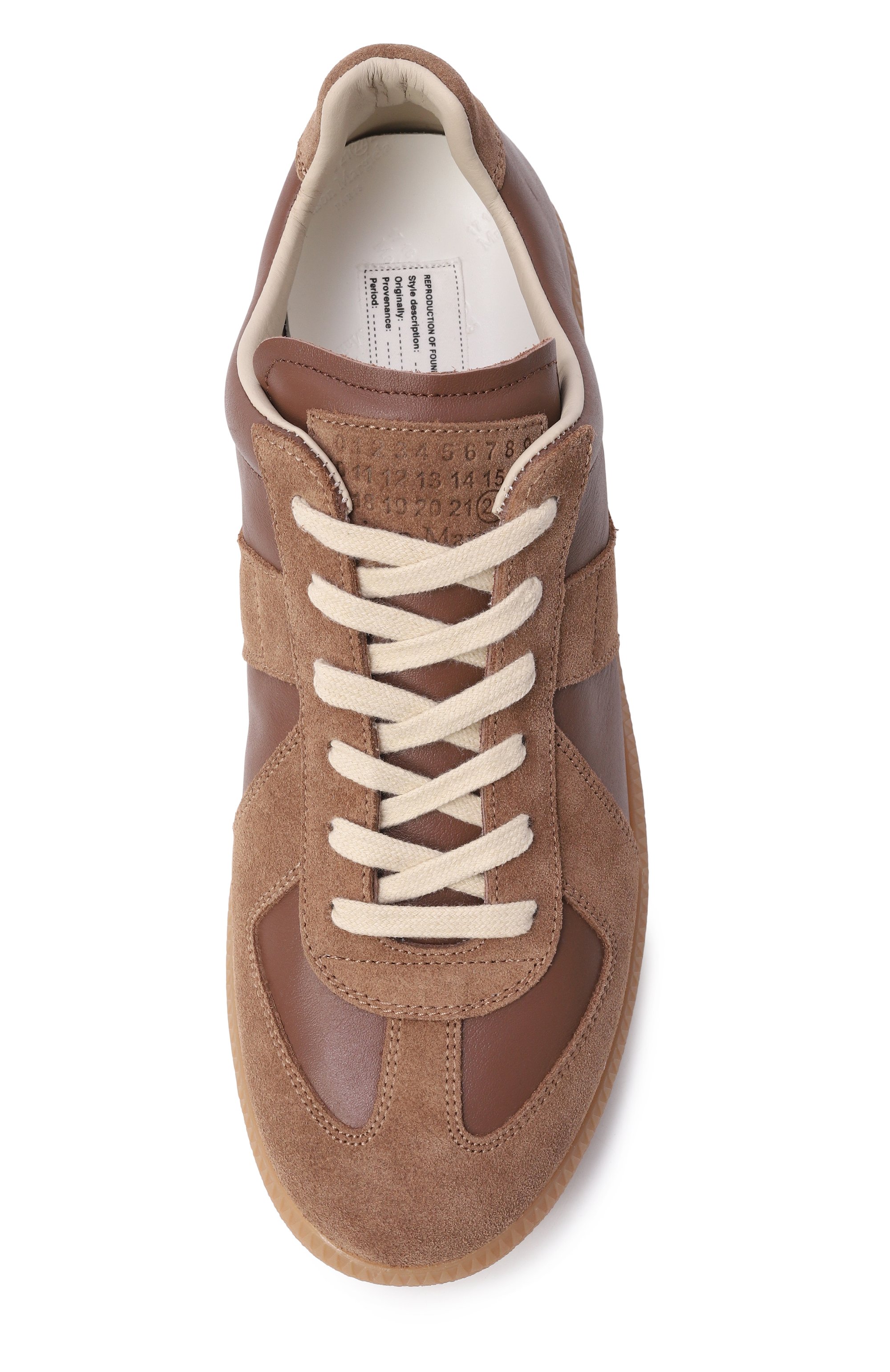 Кожаные кеды replica MAISON MARGIELA, арт. S57WS0236/P1895, фото 6