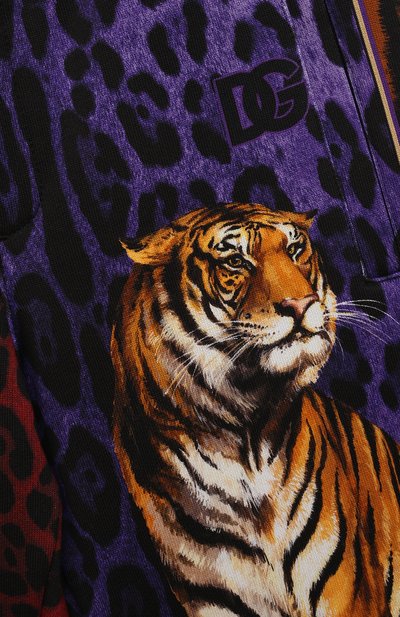 Хлопковые шорты DOLCE & GABBANA, арт. L4SQ11/G7C0N/8-14, фото 3