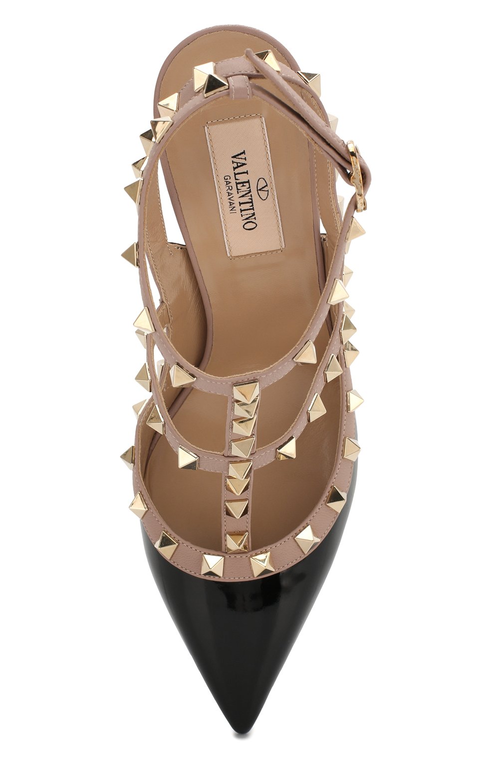 Лаковые туфли rockstud с ремешками VALENTINO, арт. KW2S0393/VNW, фото 5