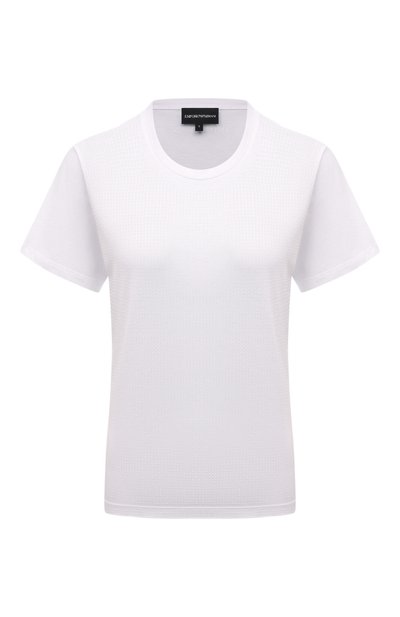 Ж�енская хлопковая футболка EMPORIO ARMANI, арт. 6D2T7F/2JFNZ