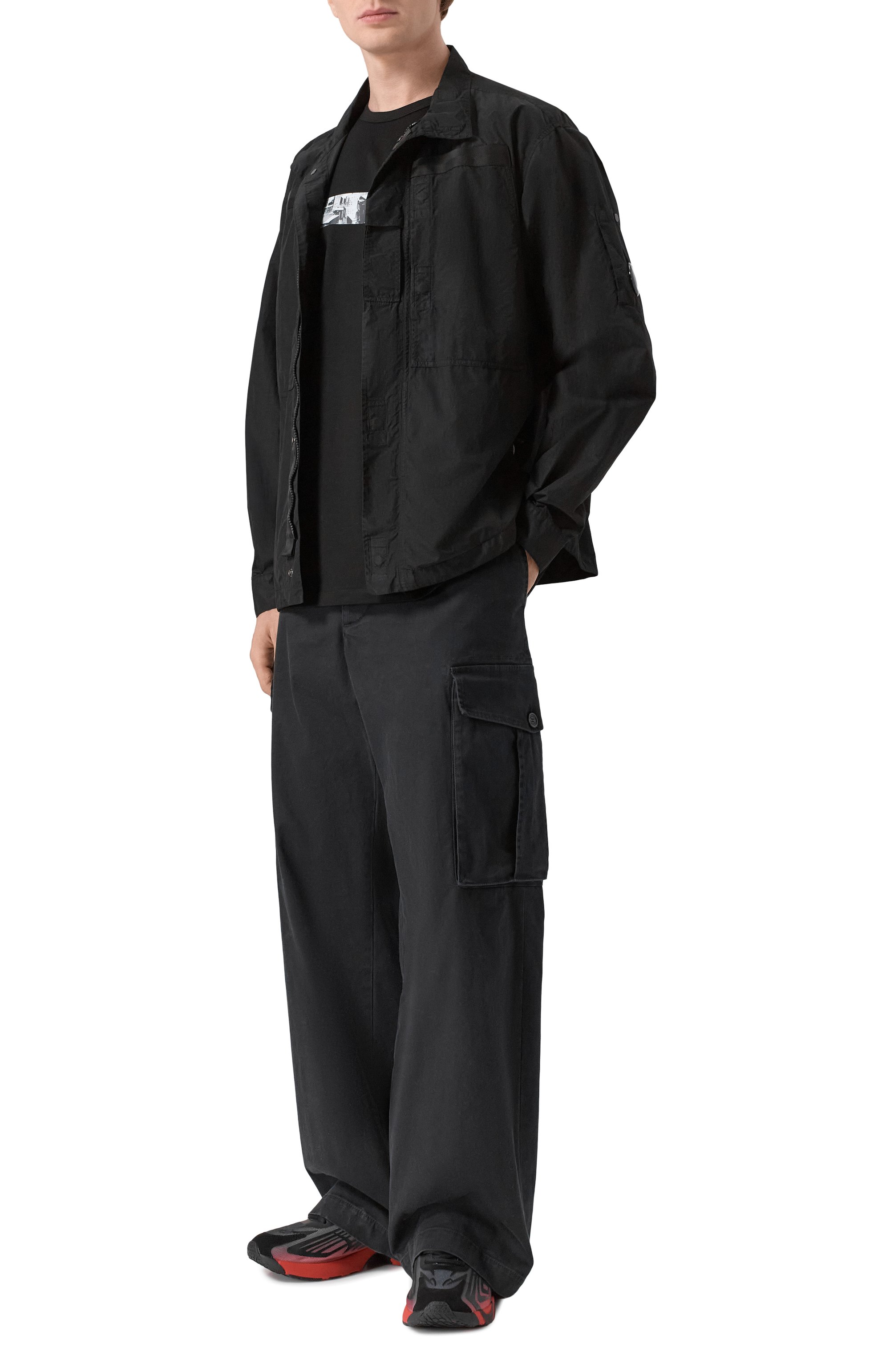 Хлопковая футболка C.P. COMPANY, арт. 20CLTS056A/006370W, фото 2