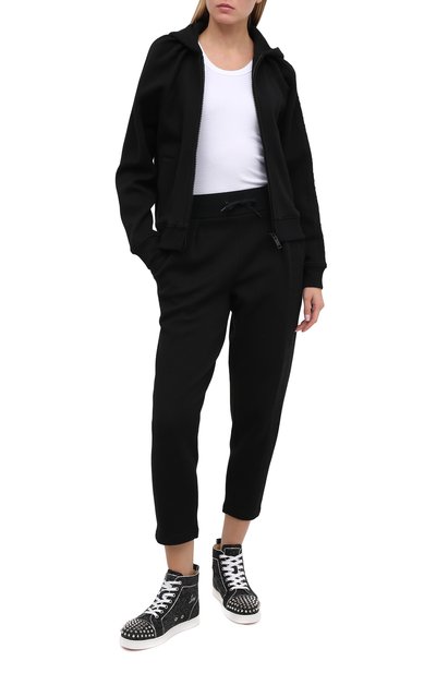 Комбинированные кеды lou  CHRISTIAN LOUBOUTIN, арт. lou spikes woman flat crosta comete/spec, фото 2