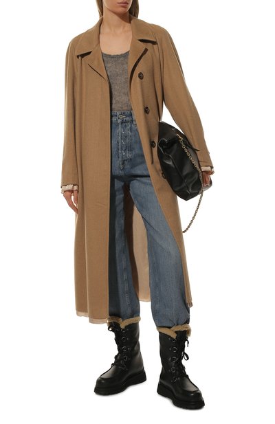 Кожаные сапоги MIU MIU, арт. 5U390D-3LEN-F0002-040, фот о 2