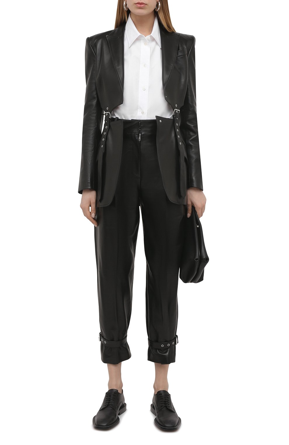 Кожаный жакет ALEXANDER MCQUEEN, арт. 659732/Q5AFZ, фото 2