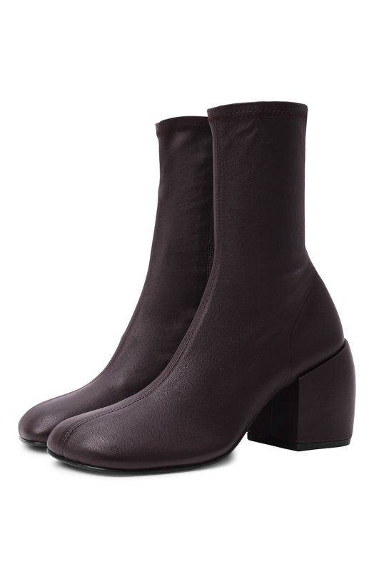 Кожаные ботильоны Dries Van Noten WS242-1298/140 Коричневый WS242-1298/140