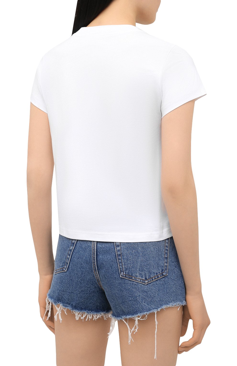 Хлопковая футболка ALEXANDERWANG.T, арт. 4CC1201154, фото 4