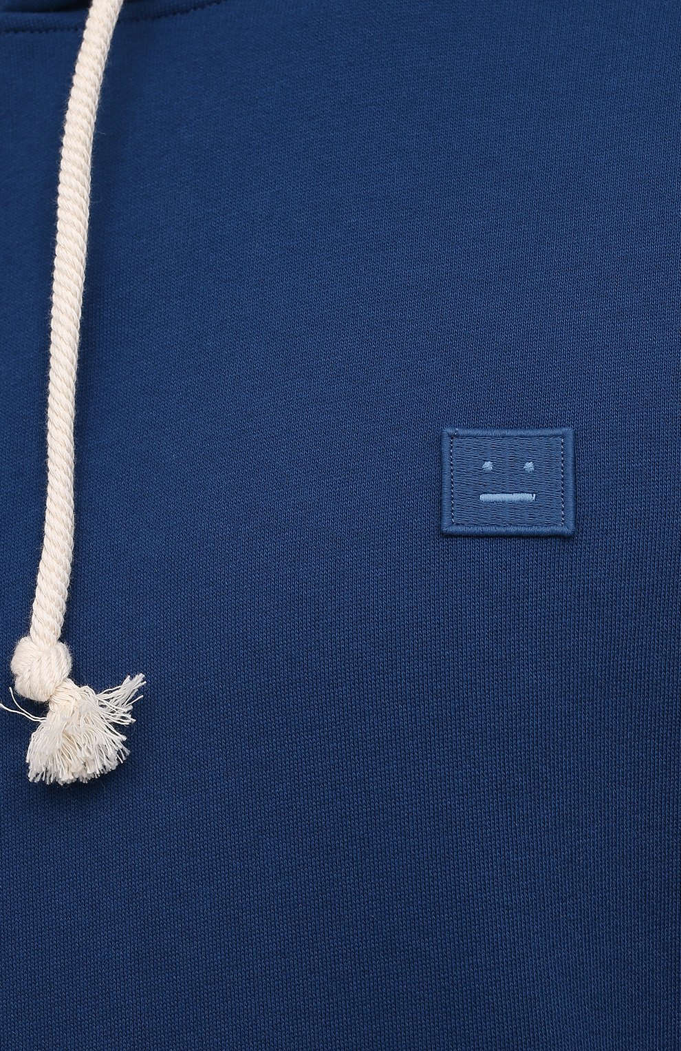 Хлопковое худи ACNE STUDIOS синего цвета по цене 34050 руб., арт. CI0009/M, фото 5 Хлопковое худи ACNE STUDIOS, арт. CI0009/M, фото 5