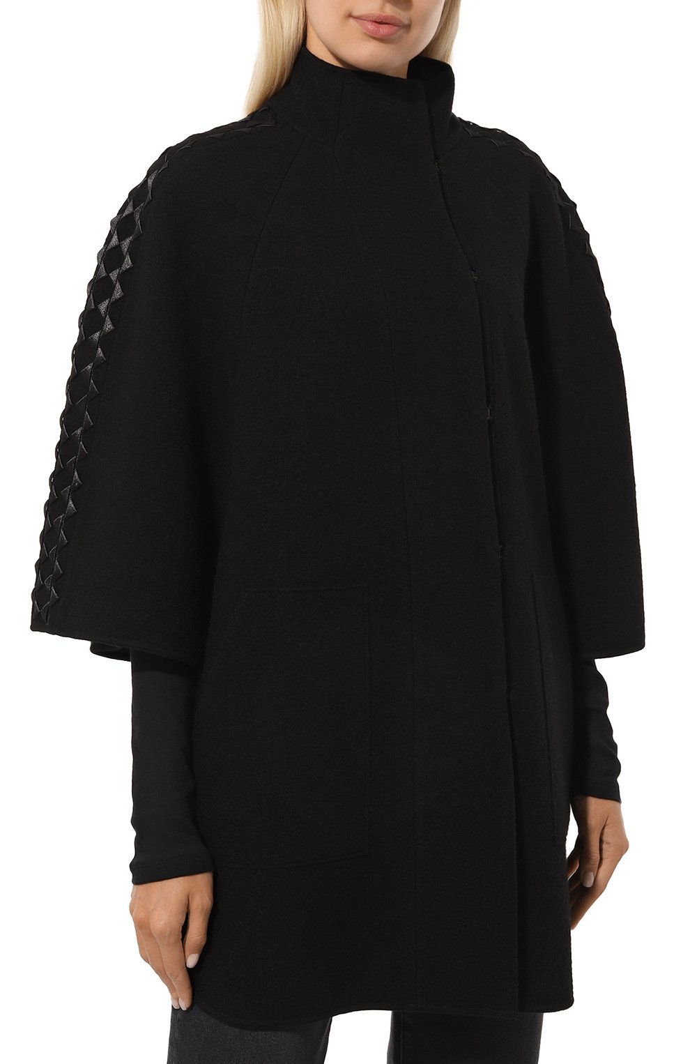 Пальто из шерсти и хлопка EMPORIO ARMANI, арт. 6D2LT2/2M08Z, фото 3