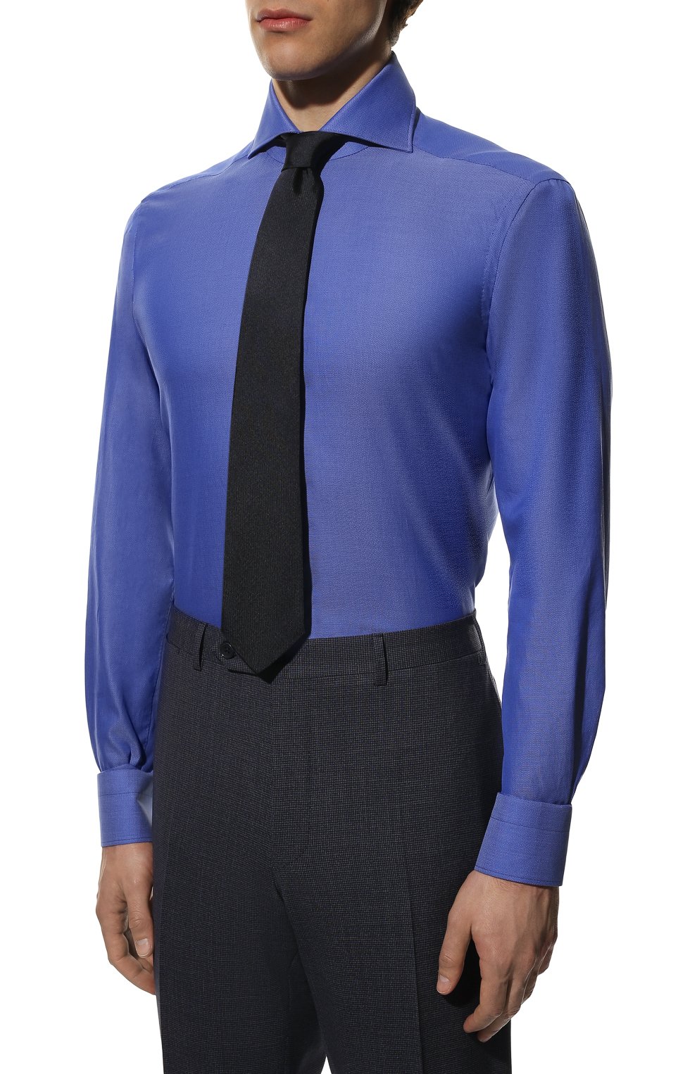 Хлопковая сорочка KITON, арт. UCCH0809309, фото 4