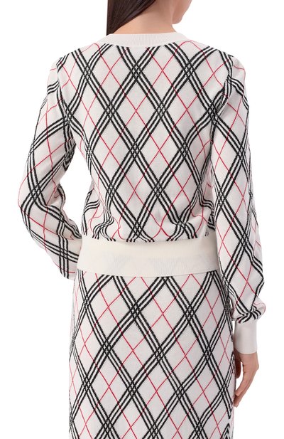 Хлопковый пуловер BURBERRY, арт. 8111468, фото 4