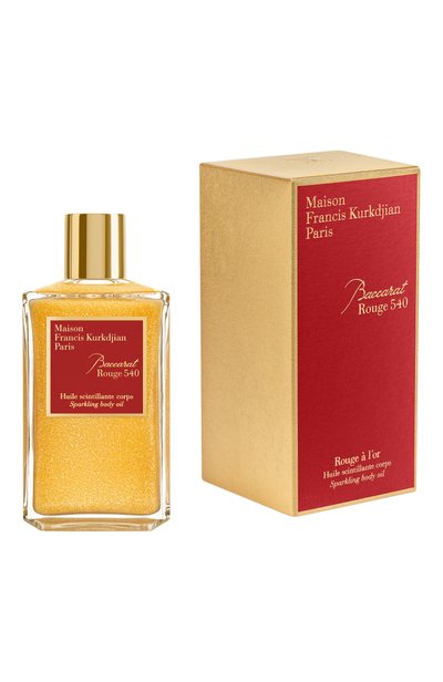 Мерцающее масло для тела baccarat rouge 540 (200ml) MAISON FRANCIS KURKDJIAN, арт. RA971261, фото 4