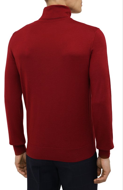 Водолазка из кашемира и шелка Zegna UYJ00/120 Красный  UYJ00/120 Фото 4