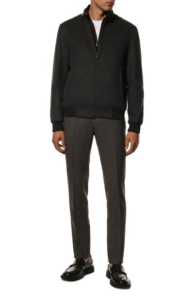 Шерстяные брюки CORNELIANI, арт. 905B01-2817338/02, фото 2