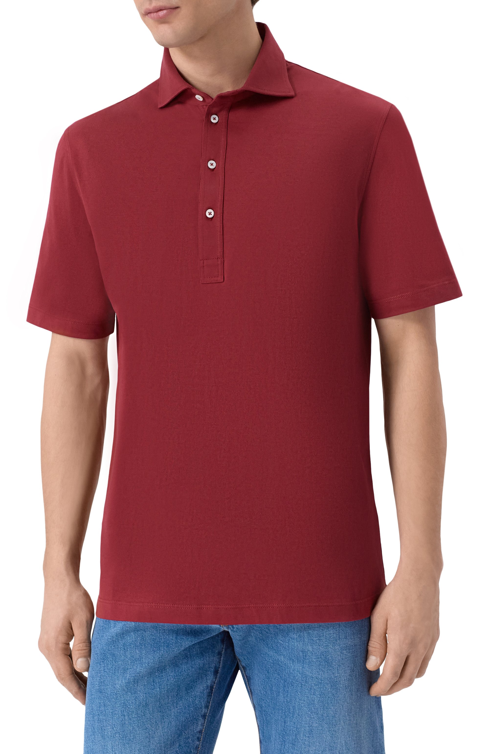 Хлопковое поло BRUNELLO CUCINELLI, арт. M0B133915, фото 3