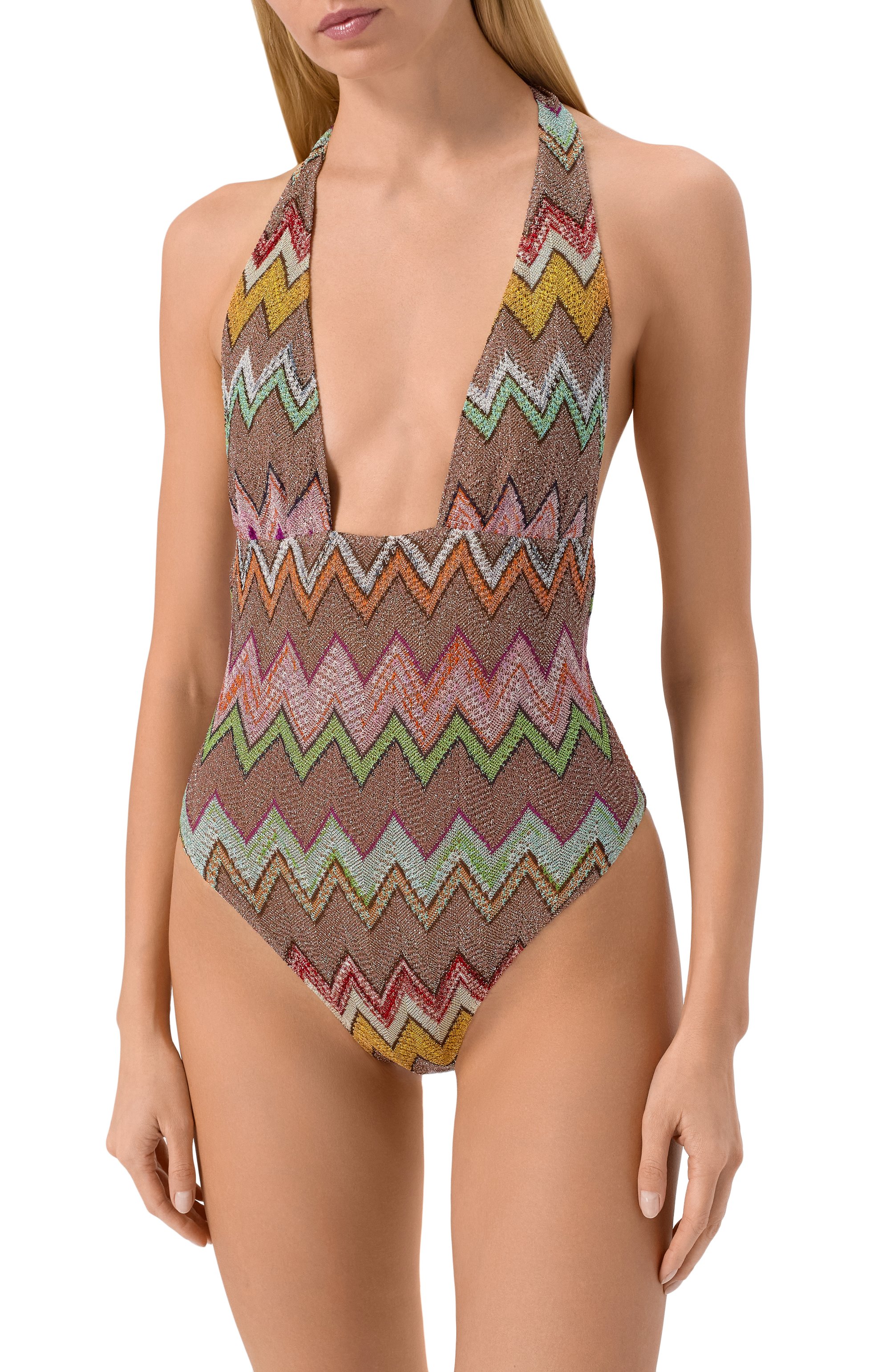 Слитный купальник из вискозы MISSONI, арт. MS26SP08/BR014K, фото 2