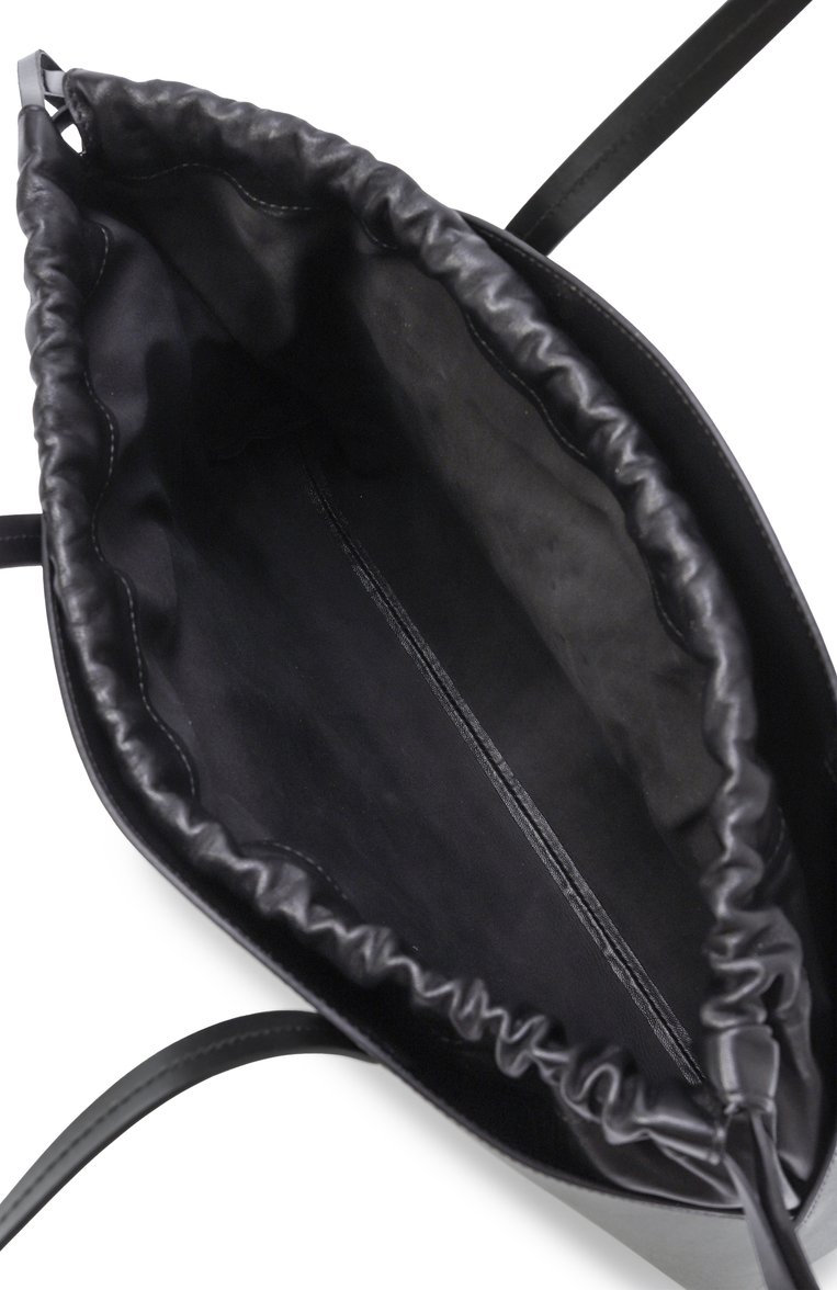 Женская сумка curve medium JIL SANDER черного цвета, арт. J07ZH0054-P7100 | Фото 5 (Материал: Натуральная кожа; Автоматизация ТО: Проставлено; Автоматизация состава: Проставлено; Размер: medium)