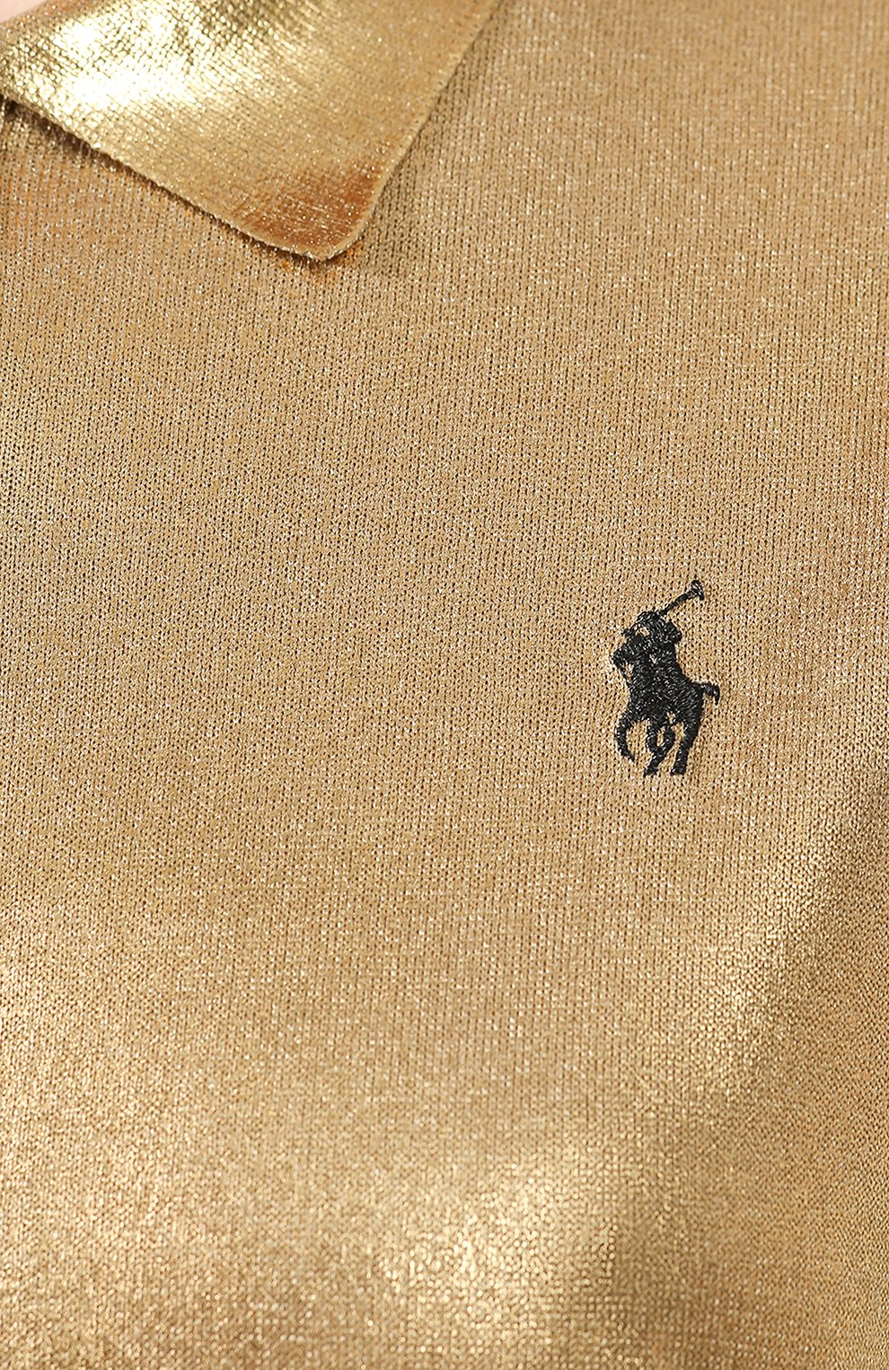 Шелковое поло RALPH LAUREN, арт. 290749640, фото 5