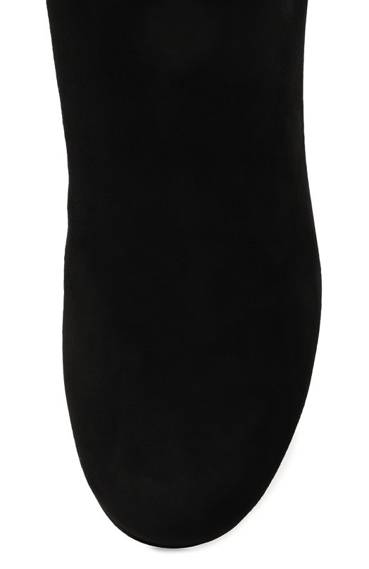 Замшевые ботильоны Gianvito Rossi G73025.60RIC.CMFNENE Чёрный  G73025.60RIC.CMFNENE Фото 6